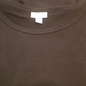 LulaRoe. Black Short Sleeve Tee